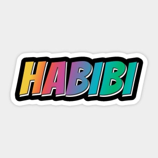 Habibi, Yalla Habibi, Sticker